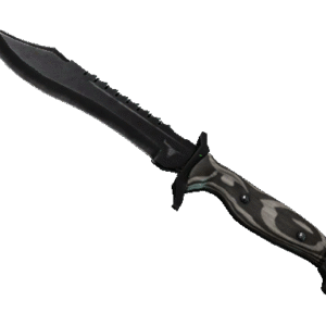 ST ★ Bowie Knife | Black Laminate
