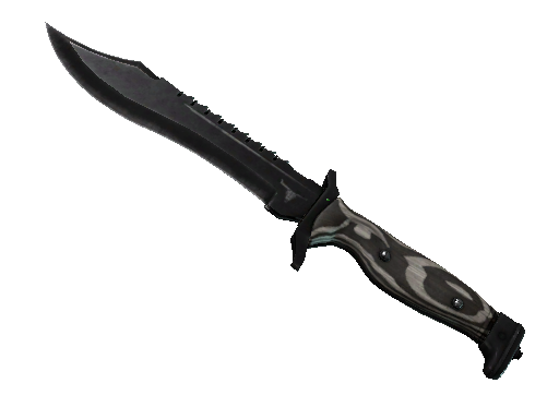 ST ★ Bowie Knife Black Laminate 121553