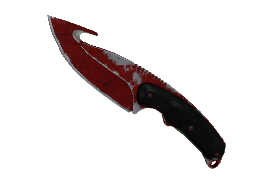 ST ★ Gut Knife Crimson Web 121677