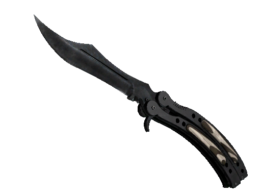 ★ Butterfly Knife Black Laminate 119644